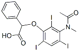 2-[3-(N-Methylacetylamino)-2,4,6-triiodophenoxy]-2-phenylacetic acid CAS#: 23189-35-7