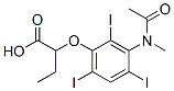 2-[3-(N-Methylacetylamino)-2,4,6-triiodophenoxy]butyric acid CAS#: 13080-23-4