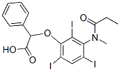 2-[3-(N-Methylpropionylamino)-2,4,6-triiodophenoxy]-2-phenylacetic acid CAS#: 23189-36-8