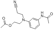 2-[(3-acetamidophenyl)(2-cyanoethyl)amino]ethyl acetate CAS#: 28505-89-7