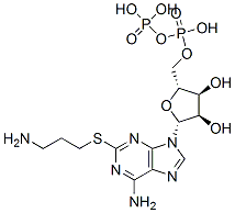 2-((3-aminopropyl)thio)adenosine 5'-diphosphate CAS#: 110224-45-8