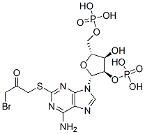 2-((3-bromo-2-oxopropyl)thio)adenosine 2',5'-bisphosphate CAS#: 110356-02-0