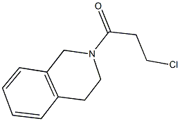 2-(3-chloropropanoyl)-1,2,3,4-tetrahydroisoquinoline CAS#: 10579-67-6
