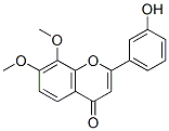 2-(3-hydroxyphenyl)-7,8-dimethoxy-chromen-4-one CAS#: 114607-41-9