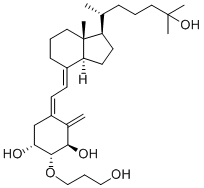 2-(3-hydroxypropoxy)-1,25-dihydroxyvitamin D3 CAS#: 104121-92-8