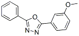 2-(3-methoxyphenyl)-5-phenyl-1,3,4-oxadiazole CAS#: 1874-41-5