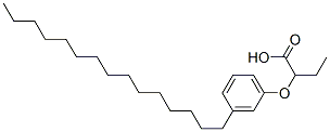2-(3-pentadecylphenoxy)butyric acid CAS#: 14230-52-5