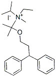 2-(3,3-diphenylpropoxy)ethyl-methyl-dipropan-2-yl-azanium iodide CAS#: 102571-24-4