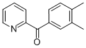 2-(3,4-DIMETHYLBENZOYL)PYRIDINE CAS#: 102001-19-4