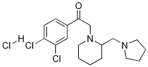2-(3,4-Dichlorophenyl)-1-(2-(pyrrolidin-1-ylMethyl)piperidin-1-yl)ethanone hydrochloride CAS#: 112282-24-3