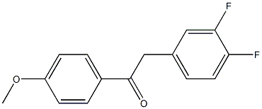 2-(3,4-Difluorophenyl)-1-(4-Methoxyphenyl)ethanone CAS#: 221179-71-1