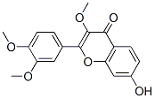 2-(3,4-Dimethoxyphenyl)-7-hydroxy-3-methoxy-4H-chromen-4-one CAS#: 20979-41-3