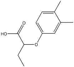 2-(3,4-dimethylphenoxy)butanoic acid CAS#: 25140-78-7