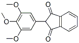 2-(3,4,5-trimethoxyphenyl)indene-1,3-dione CAS#: 19225-22-0