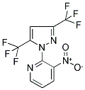 2-[3,5-BIS(TRIFLUOROMETHYL)-1H-PYRAZOL-1-YL]-3-NITROPYRIDINE CAS#: 258518-68-2