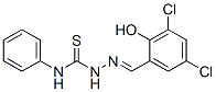 2-[(3,5-Dichloro-2-hydroxyphenyl)methylene]-N-phenyl-1-hydrazinecarbothioamide CAS#: 1713-68-4