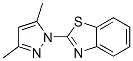 2-(3,5-Dimethyl-1H-pyrazol-1-yl)benzothiazole CAS#: 23615-60-3