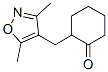 2-[(3,5-Dimethyl-4-isoxazolyl)methyl]cyclohexanone CAS#: 19788-40-0