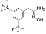 2-[3,5-bis(trifluoromethyl)phenyl]-N'-hydroxyethanimidamide CAS#: 244022-74-0