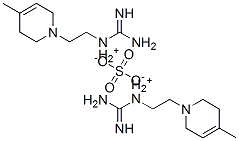 [2-(3,6-dihydro-4-methyl-1(2H)-pyridyl)ethyl]guanidinium sulphate CAS#: 1562-71-6