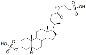 2-[[(3alpha,5beta)-24-oxo-3-(sulfooxy)cholan-24-yl]amino]-ethanesulfonic acid CAS#: 15324-65-9