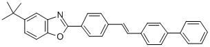2-[4-(2-[1,1'-biphenyl]-4-ylvinyl)phenyl]-5-tert-butylbenzoxazole CAS#: 16143-18-3