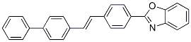 2-[4-(2-[1,1'-biphenyl]-4-ylvinyl)phenyl]benzoxazole CAS#: 16143-15-0