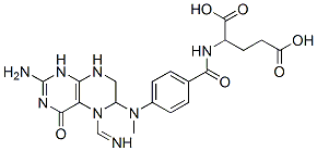 2-[4-[[2-amino-5-(iminomethyl)-4-oxo-1,6,7,8-tetrahydropteridin-6-yl]methylamino]benzoyl]aminopentanedioic acid CAS#: 2311-81-1