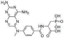 2-[[4-[(2,4-diaminopteridin-6-yl)methylamino]benzoyl]amino]-3-phosphon o-propanoic acid CAS#: 113811-42-0