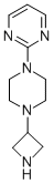2-[4-(3-AZETIDINYL)-1-PIPERAZINYL]-PYRIMIDINE CAS#: 223382-10-3
