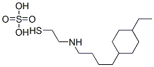 2-[4-(4-Ethylcyclohexyl)butyl]aminoethanethiol sulfate CAS#: 21209-10-9
