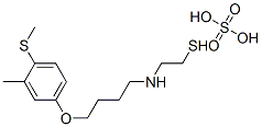 2-[4-(4-Methylthio-m-tolyloxy)butyl]aminoethanethiol sulfate CAS#: 21220-74-6