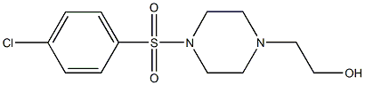 2-{4-[(4-chlorophenyl)sulfonyl]piperazino}-1-ethanol CAS#: 16017-65-5