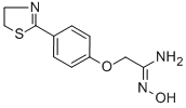 2-[4-(4,5-DIHYDRO-1,3-THIAZOL-2-YL)PHENOXY]-N'-HYDROXYETHANIMIDAMIDE CAS#: 263015-85-6