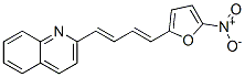 2-[4-(5-Nitro-2-furyl)-1,3-butadienyl]quinoline CAS#: 19105-42-1