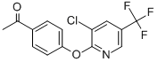 2-(4-ACETOPHENOXY)-3-CHLORO-5-TRIFLUOROMETHYL PYRIDINE CAS#: 217186-15-7