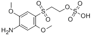 2-(4-AMINO-2,5-DIMETHOXY-PHENYL-SULFONYL)ETHANOL SULFATE ESTER CAS#: 26672-24-2
