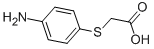 2-(4-AMINOPHENYLTHIO)ACETIC ACID CAS#: 104-18-7