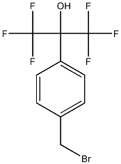 2-[4-(Bromomethyl)phenyl]-1,1,1,3,3,3-hexafluoropropan-2-ol CAS#: 202134-57-4