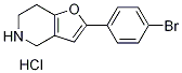 2-(4-Bromophenyl)-4,5,6,7-tetrahydrofuro-[3,2-c]pyridine hydrochloride CAS#: 104278-48-0