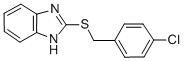 2-(4-CHLOROBENZYLTHIO)-1H-BENZO[D]IMIDAZOLE CAS#: 23976-76-3