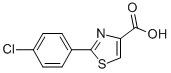 2-(4-CHLOROPHENYL)-1,3-THIAZOLE-4-CARBOXYLIC ACID CAS#: 17228-98-7