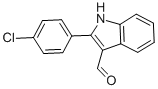 2-(4-CHLOROPHENYL)-1H-INDOLE-3-CARBALDEHYDE CAS#: 1217-83-0