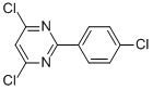 2-(4-CHLOROPHENYL)-4,6-DICHLOROPYRIMIDINE CAS#: 26870-72-4
