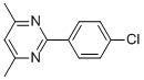 2-(4-CHLOROPHENYL)-4,6-DIMETHYLPYRIMIDINE CAS#: 19927-79-8