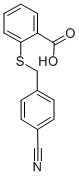 2-(4-CYANO-BENZYLSULFANYL)-BENZOIC ACID CAS#: 100961-52-2