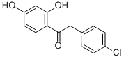 2-(4-Chlorophenyl)-1-(2,4-dihydroxyphenyl)ethanone CAS#: 15485-64-0