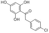 2-(4-Chlorophenyl)-1-(2,4,6-trihydroxyphenyl)ethanone CAS#: 15485-68-4