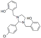 2-(4-Chlorophenyl)-1,3-bis(2-hydroxyphenylmethyl)imidazolidine CAS#: 20063-39-2