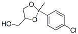 2-(4-Chlorophenyl)-2-methyl-1,3-dioxolane-4-methanol CAS#: 1206-38-8